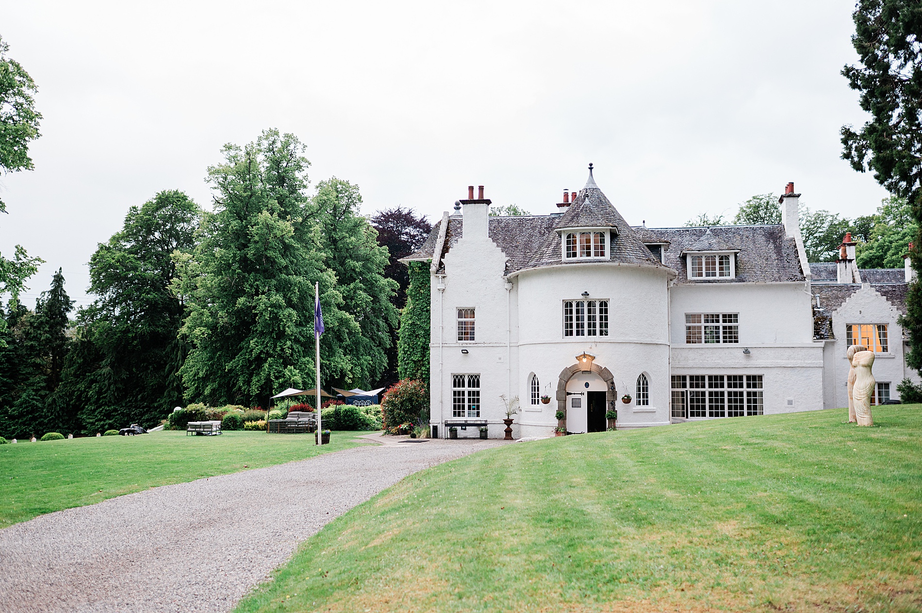 Achnagairn Castle wedding venue in Scotland 