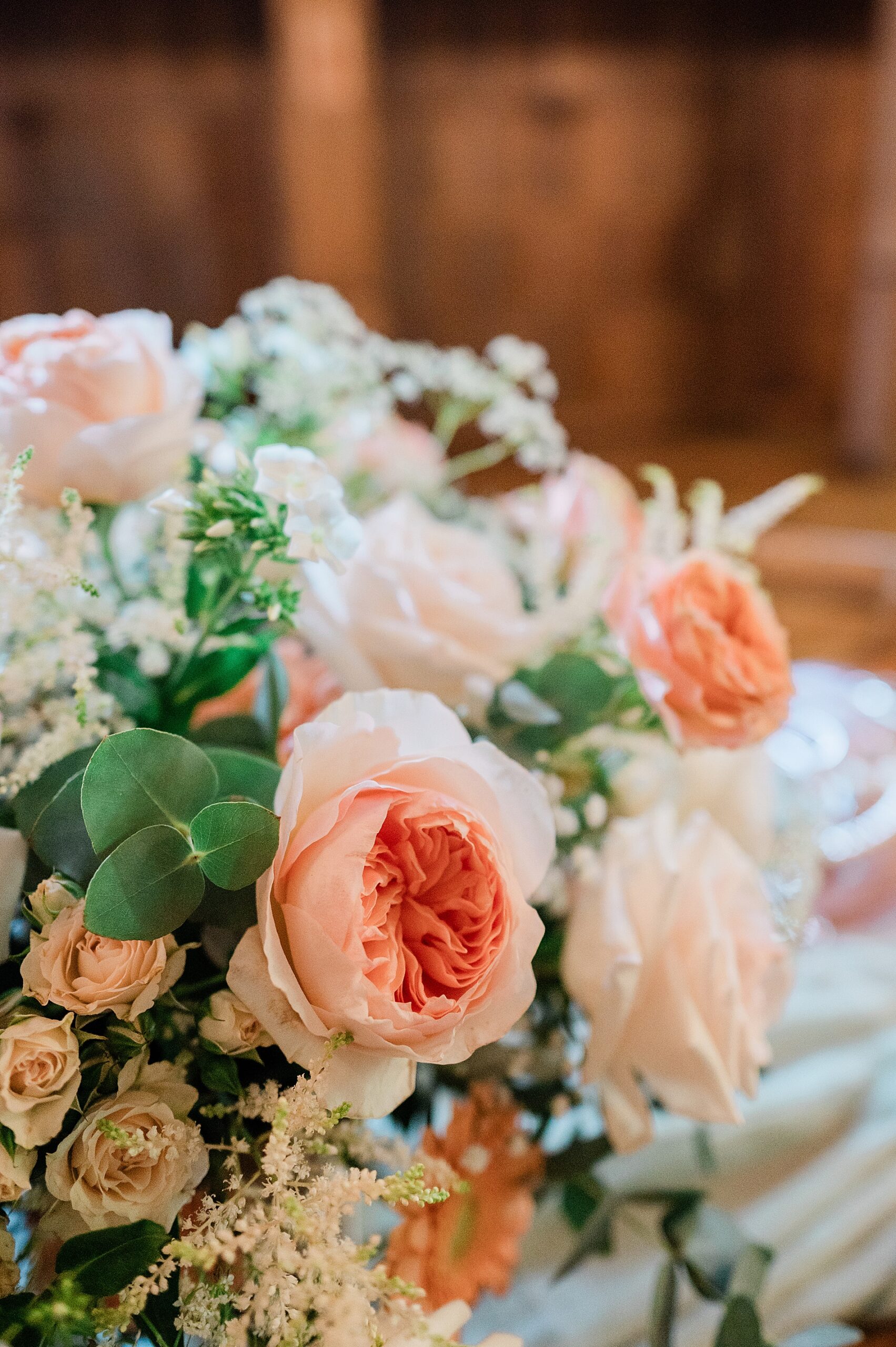 soft wedding florals 