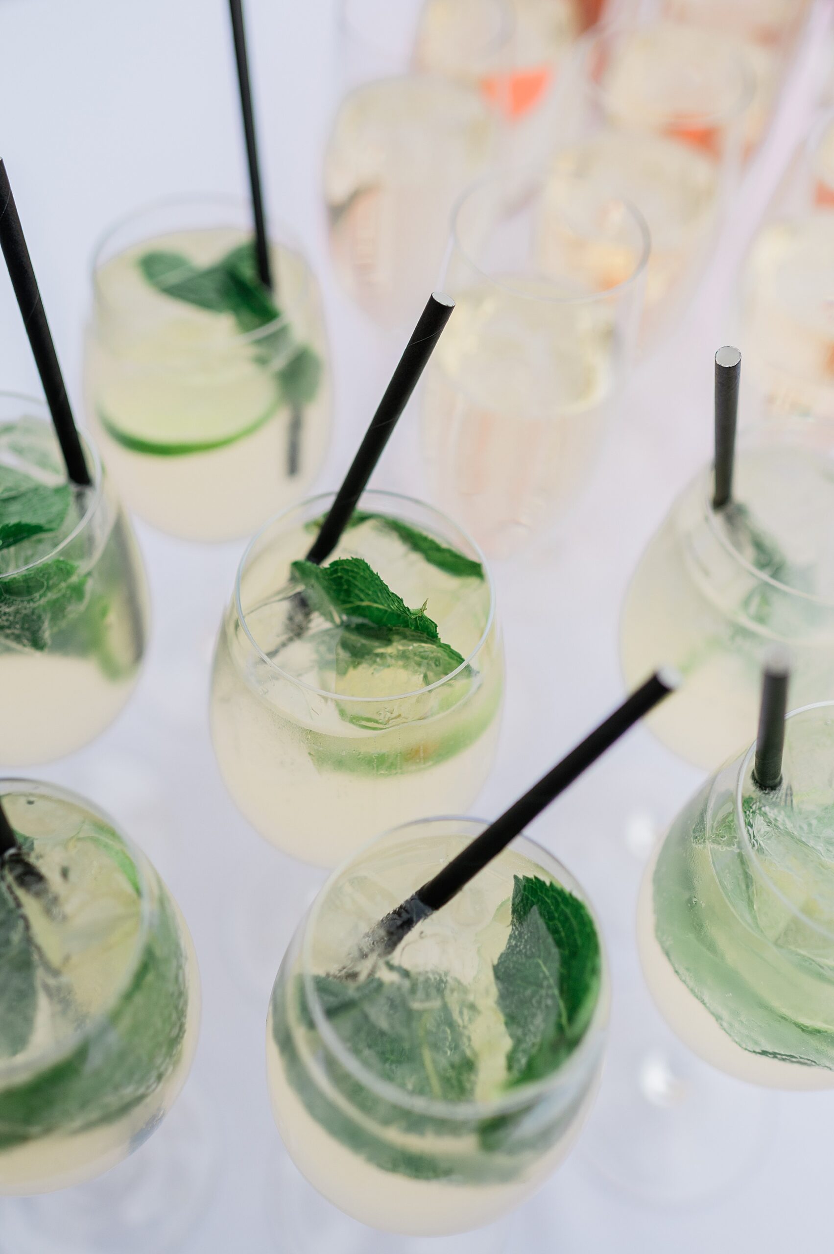 drinks at wedding cellebration 