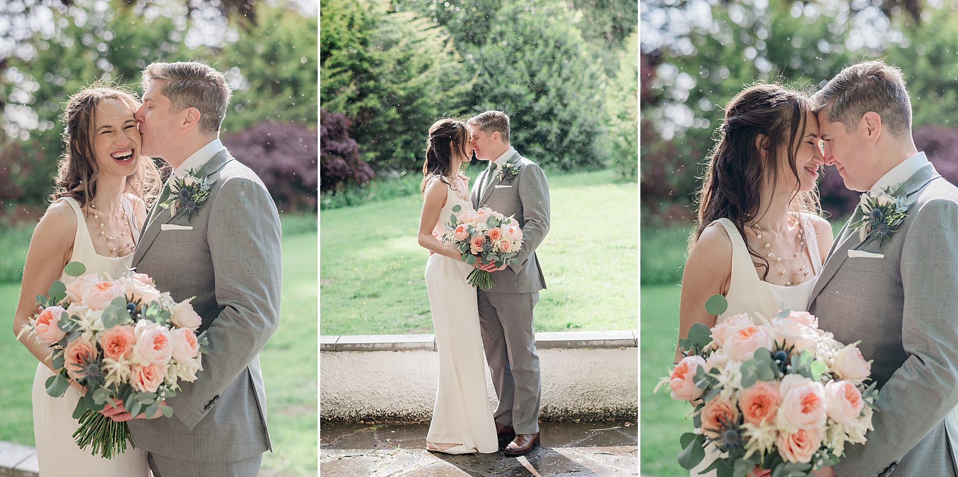 Romantic wedding portraits 