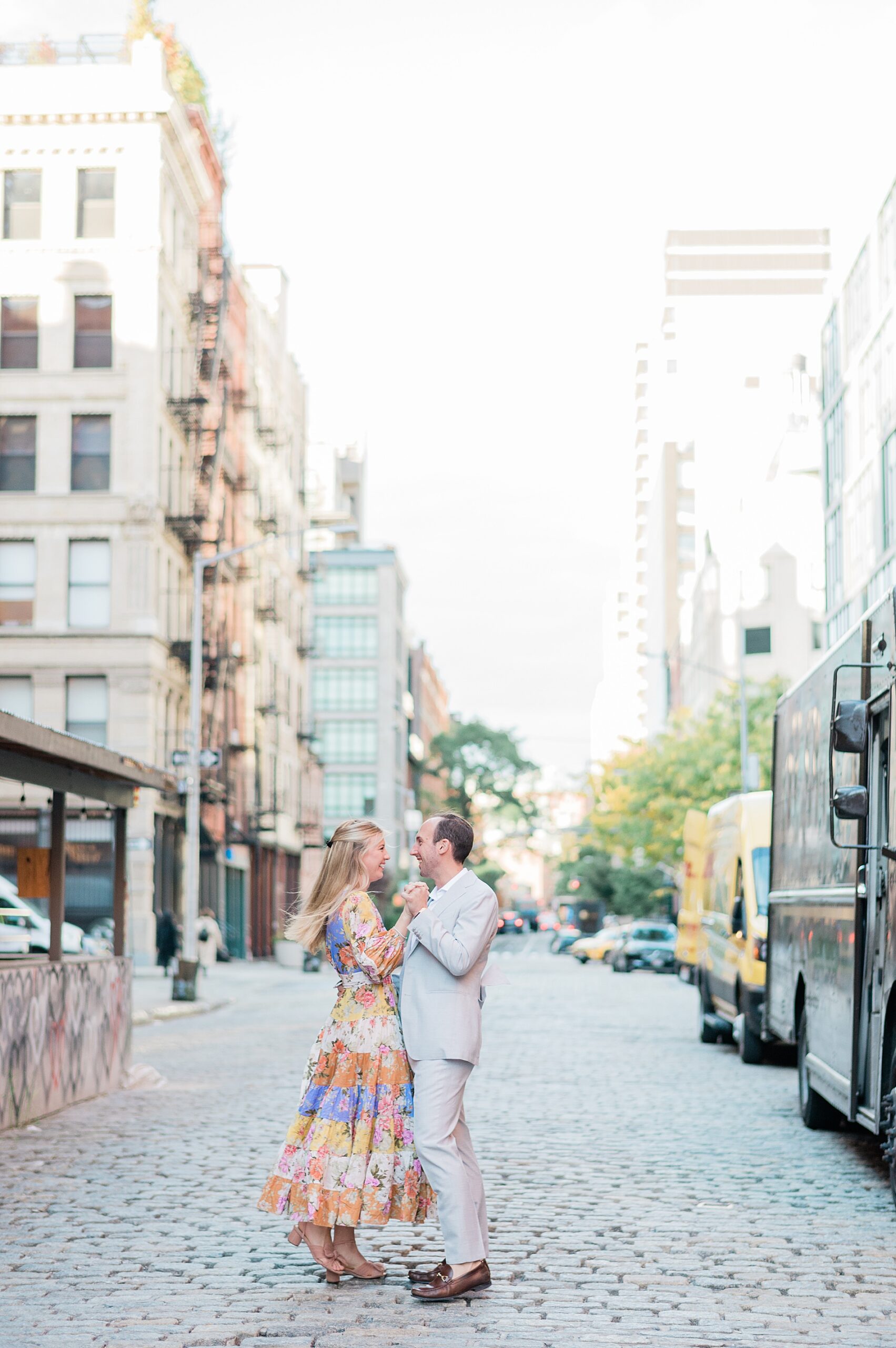 Summer Engagement in Tribeca NYC