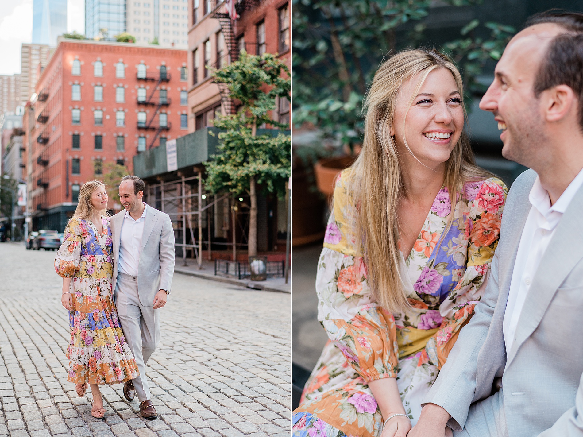 Summer Engagement in Tribeca NYC