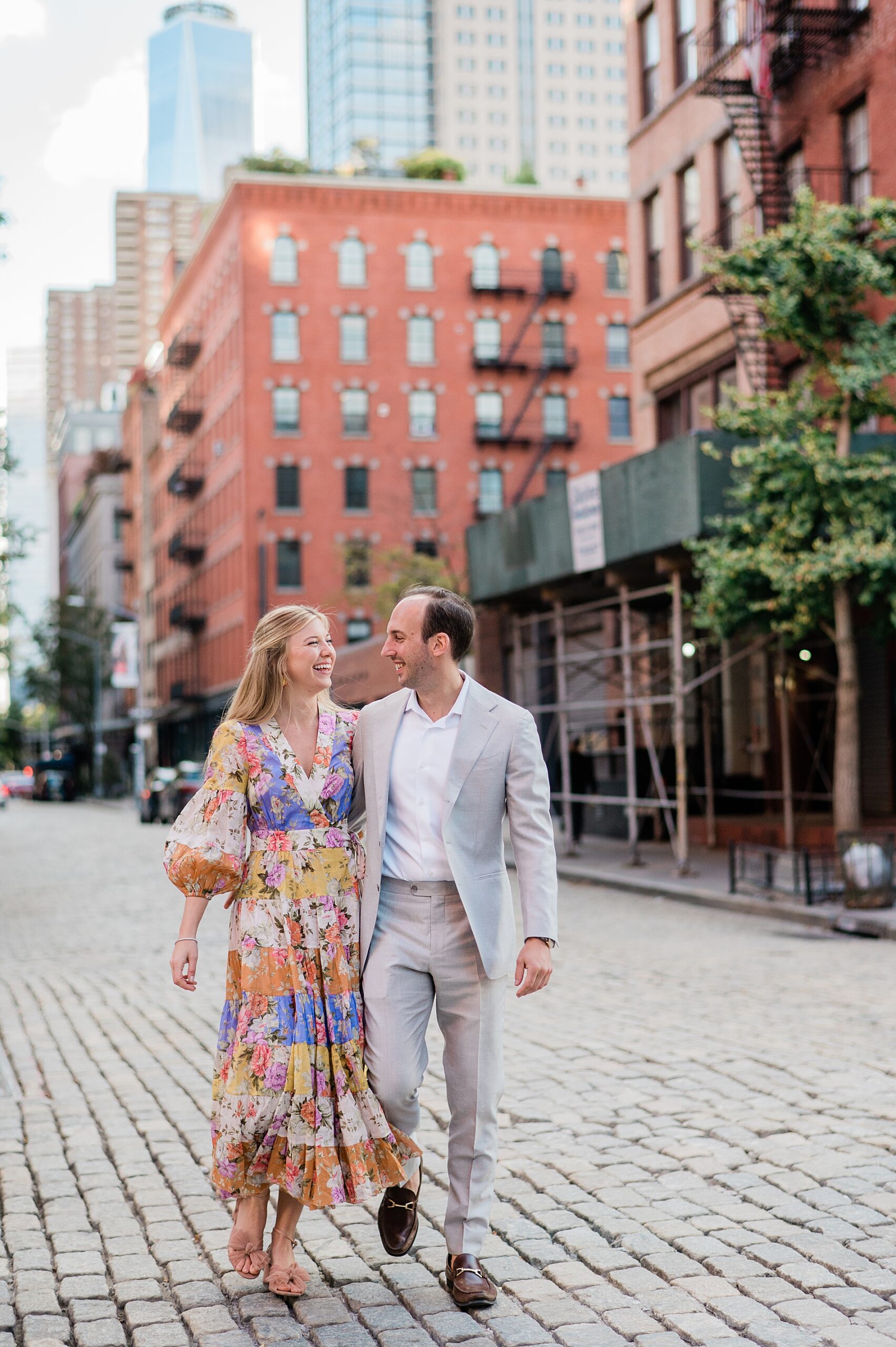 Summer Engagement in Tribeca NYC