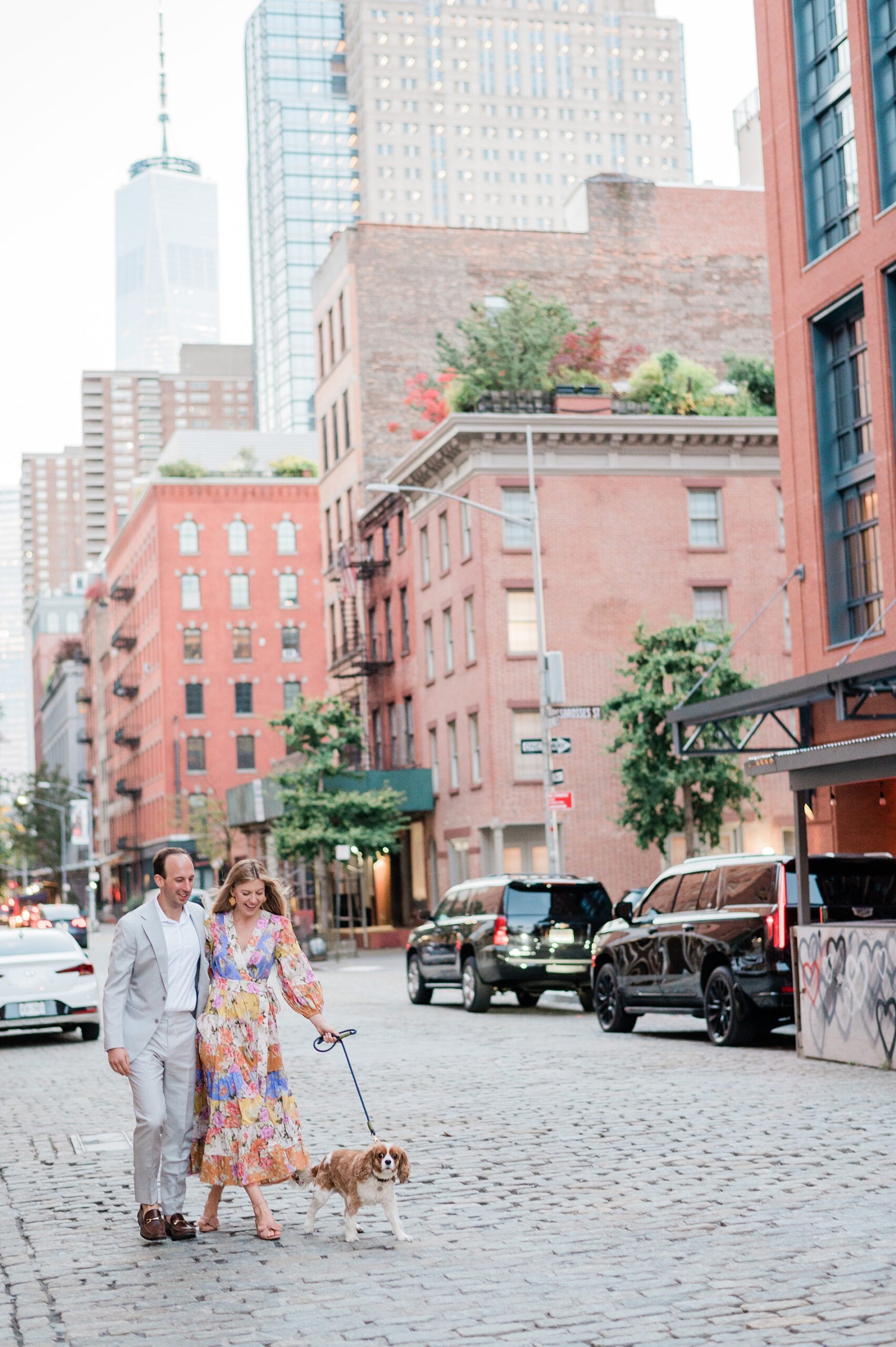 Summer Engagement in Tribeca NYC