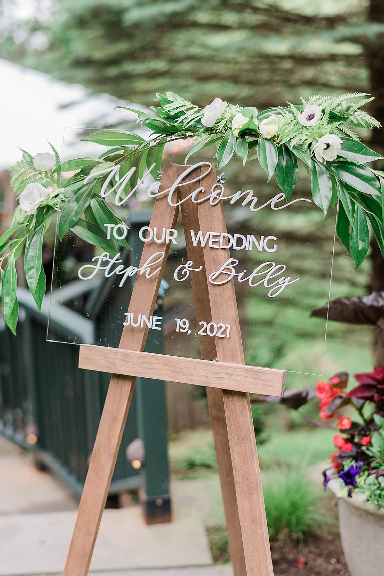 wedding sign