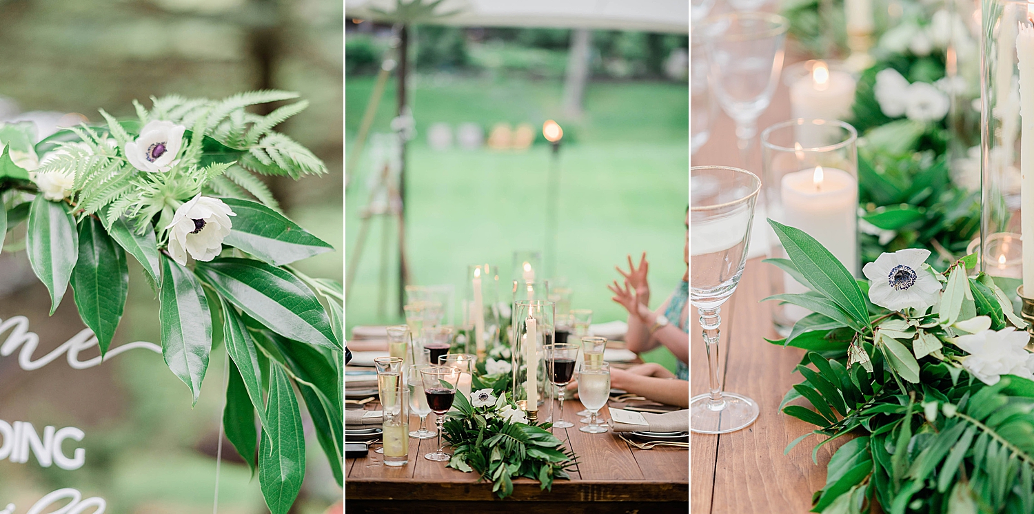wedding reception details