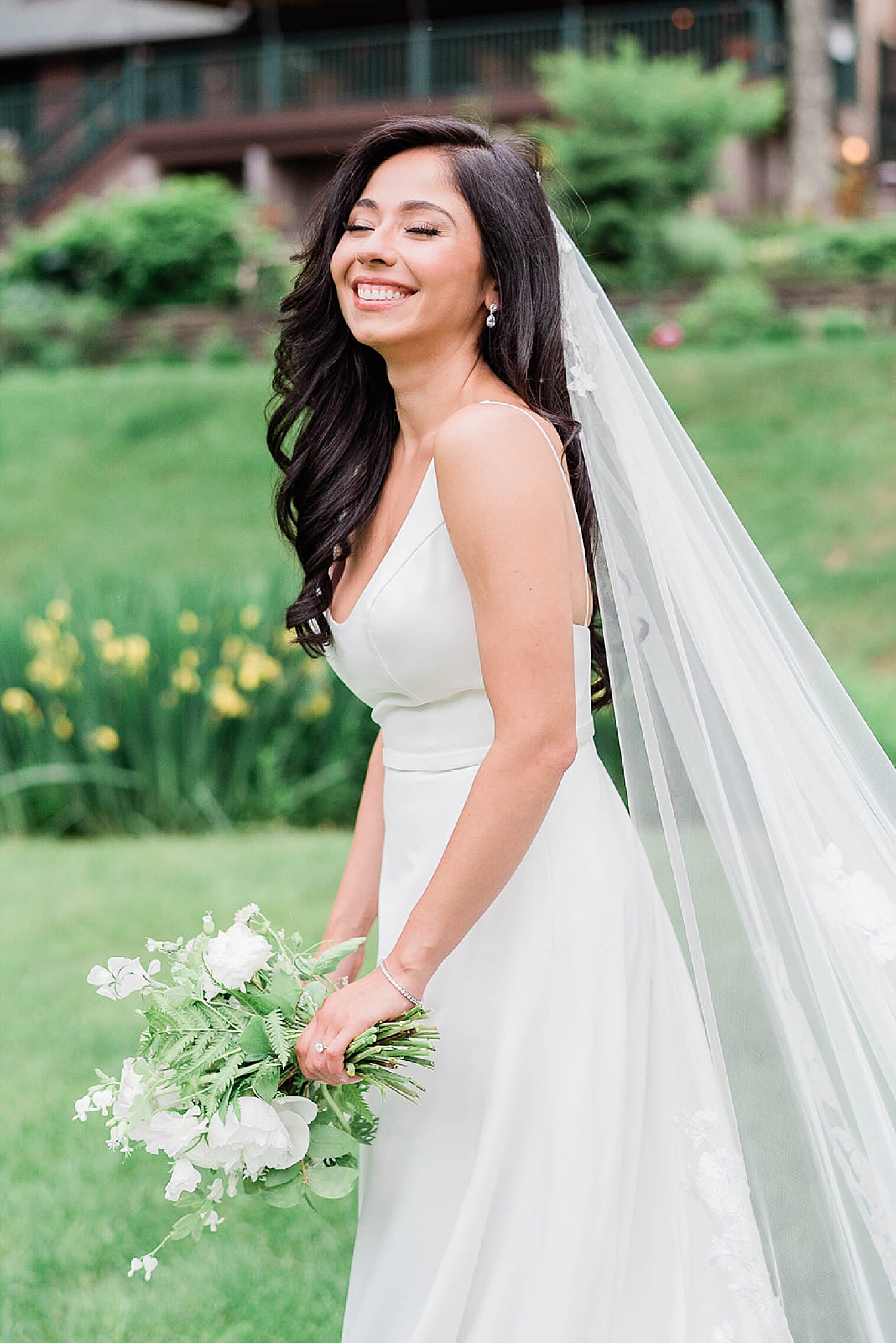 bridal portraits from upstate NY wedding