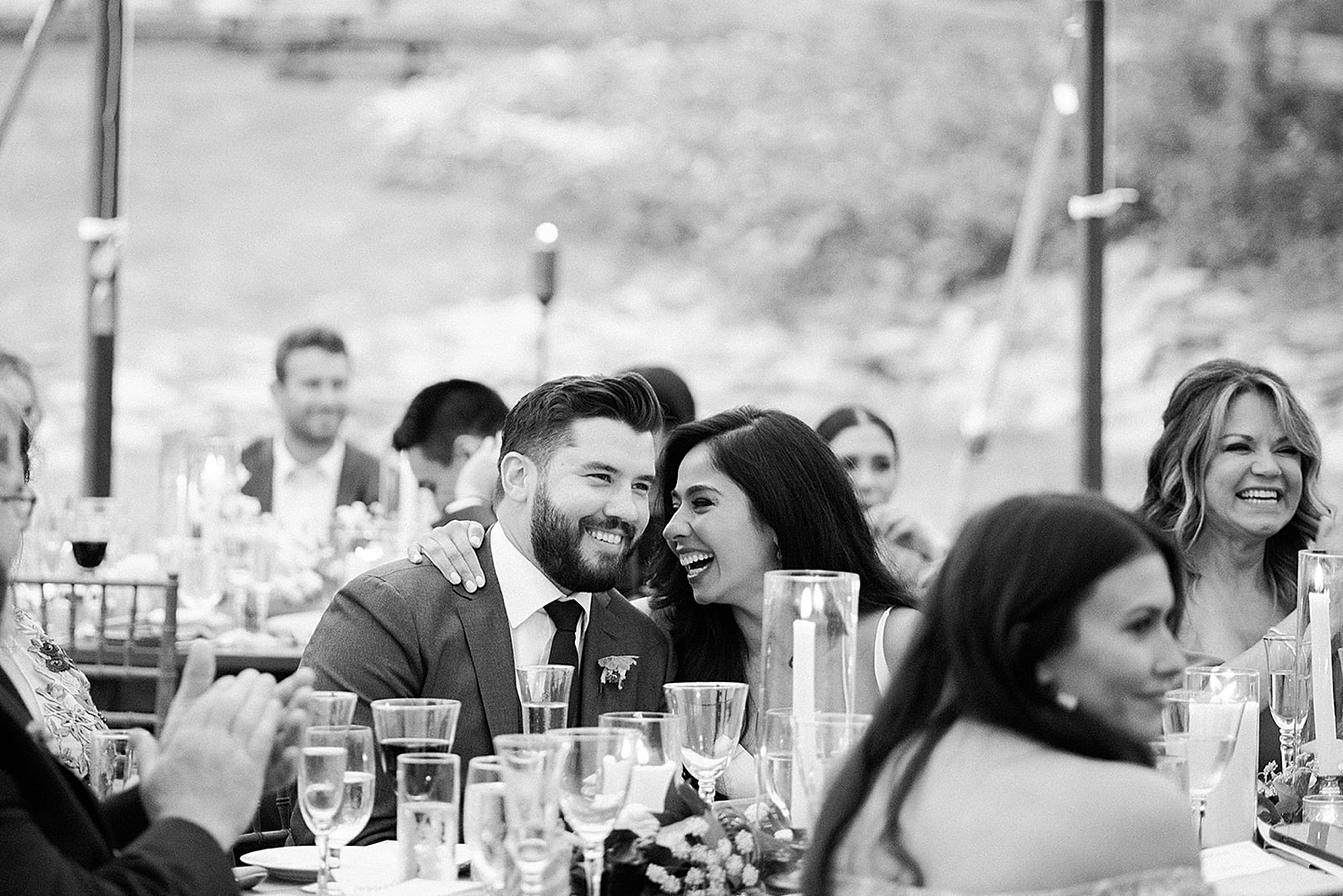 candid wedding photos