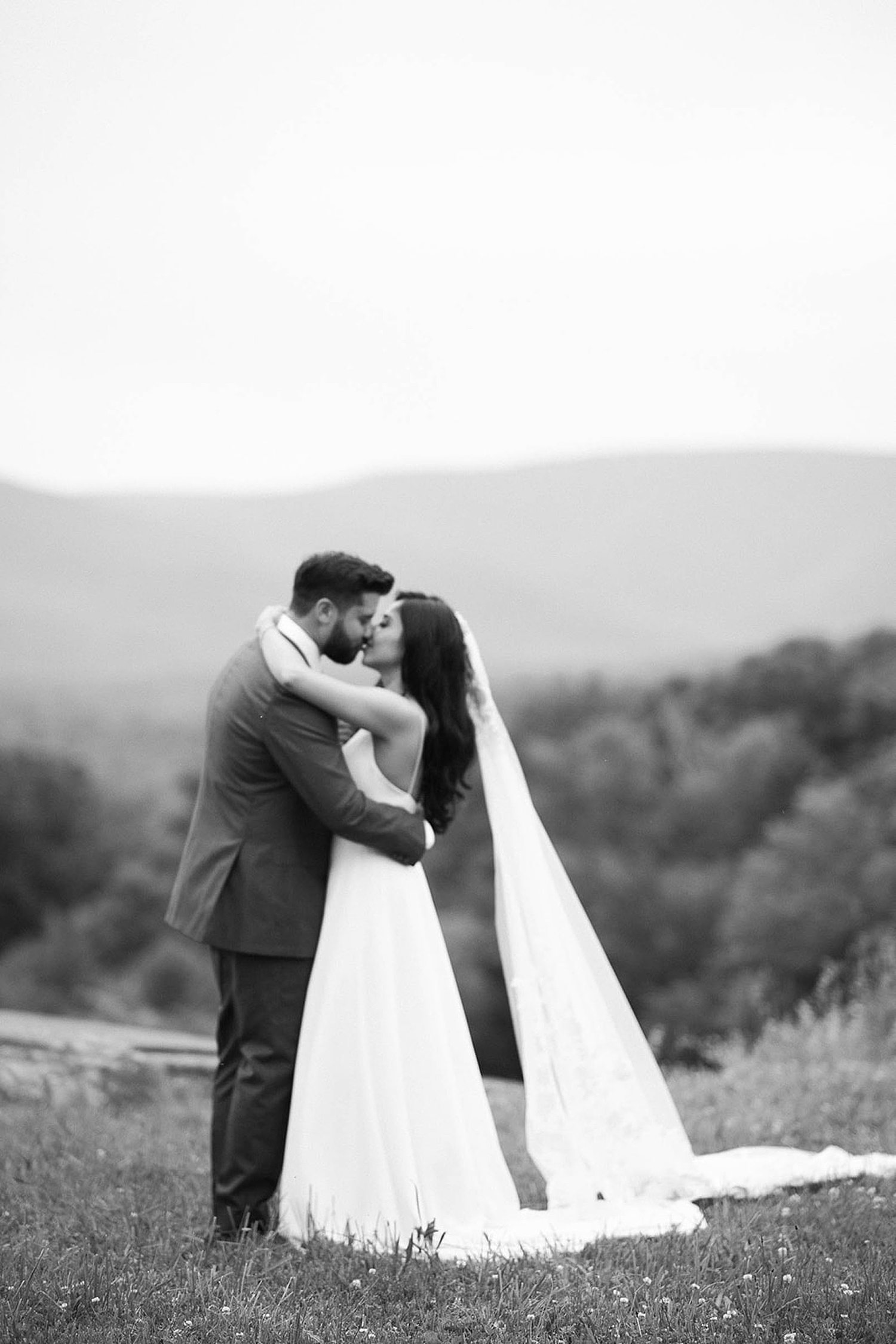 timeless wedding portraits of couple's first dance