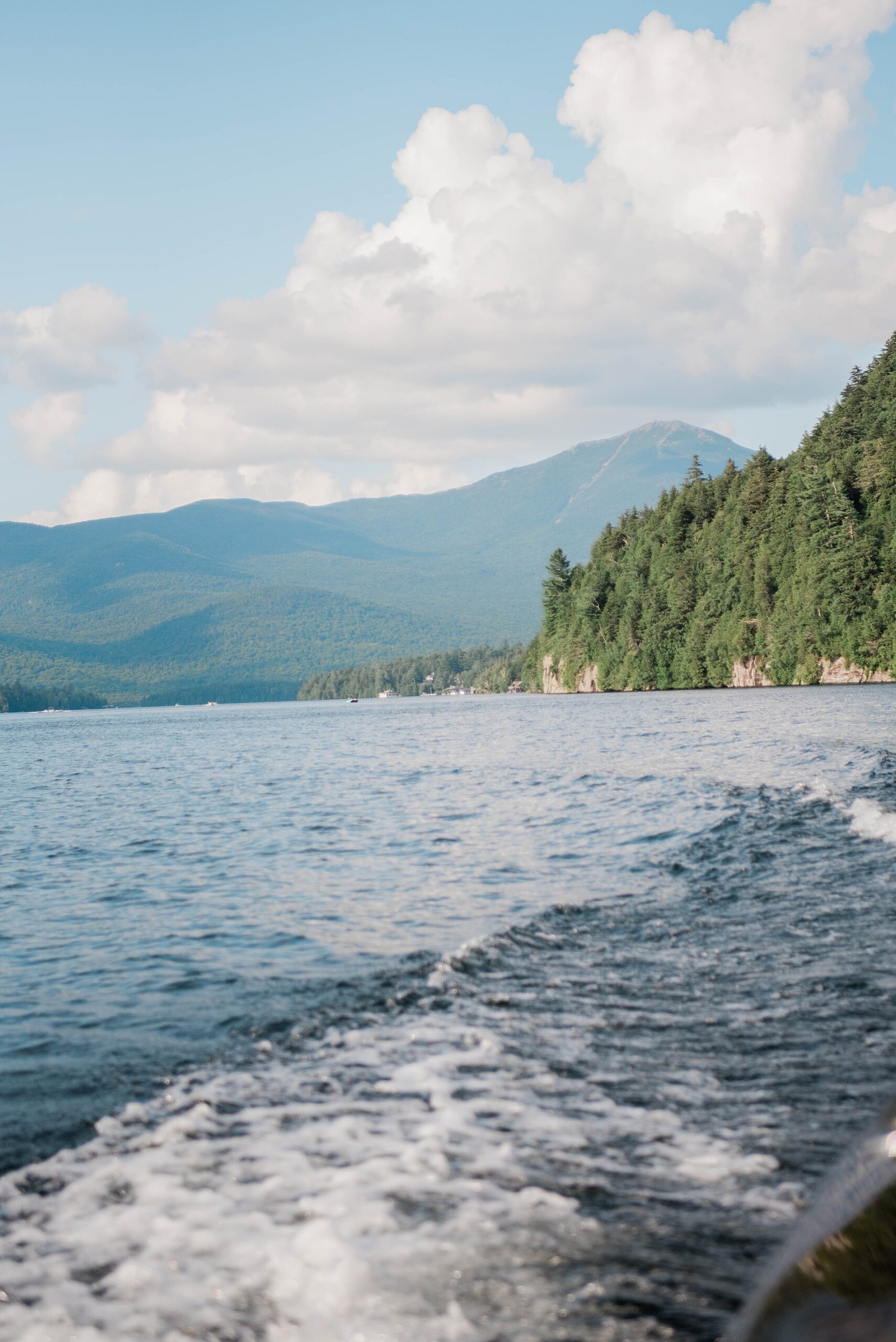 Intimate Lake Placid Wedding