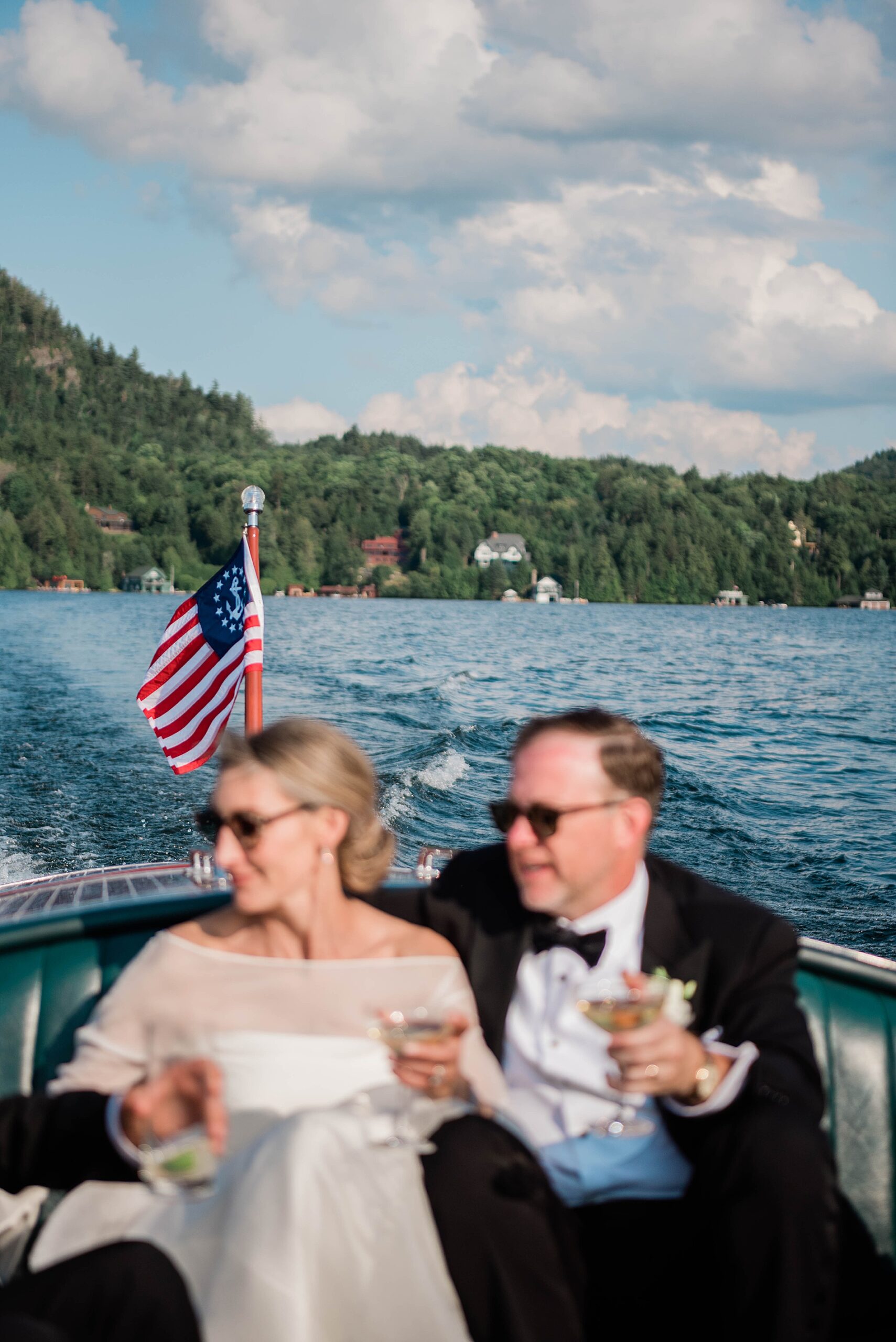 Intimate Lake Placid Wedding