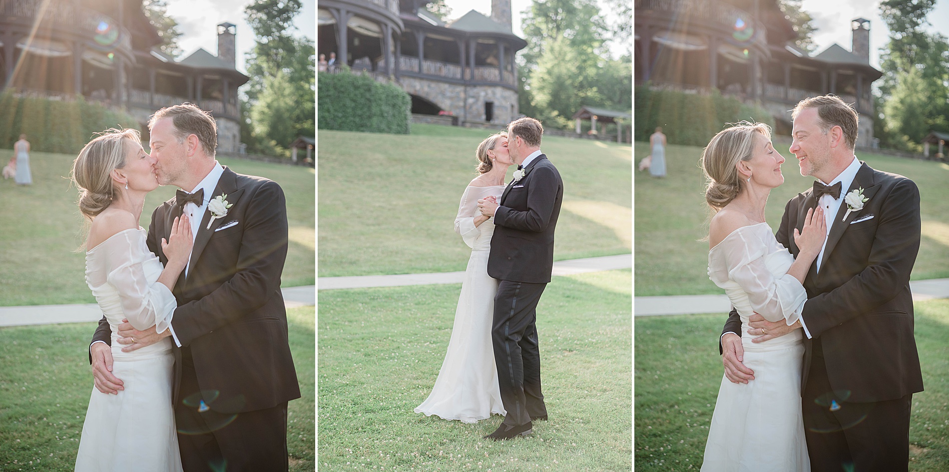 Intimate Lake Placid Wedding photos