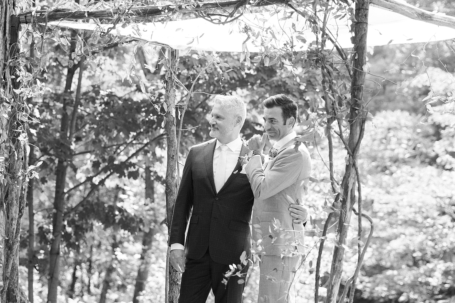 Hudson Valley Wedding ceremony at Private Estate