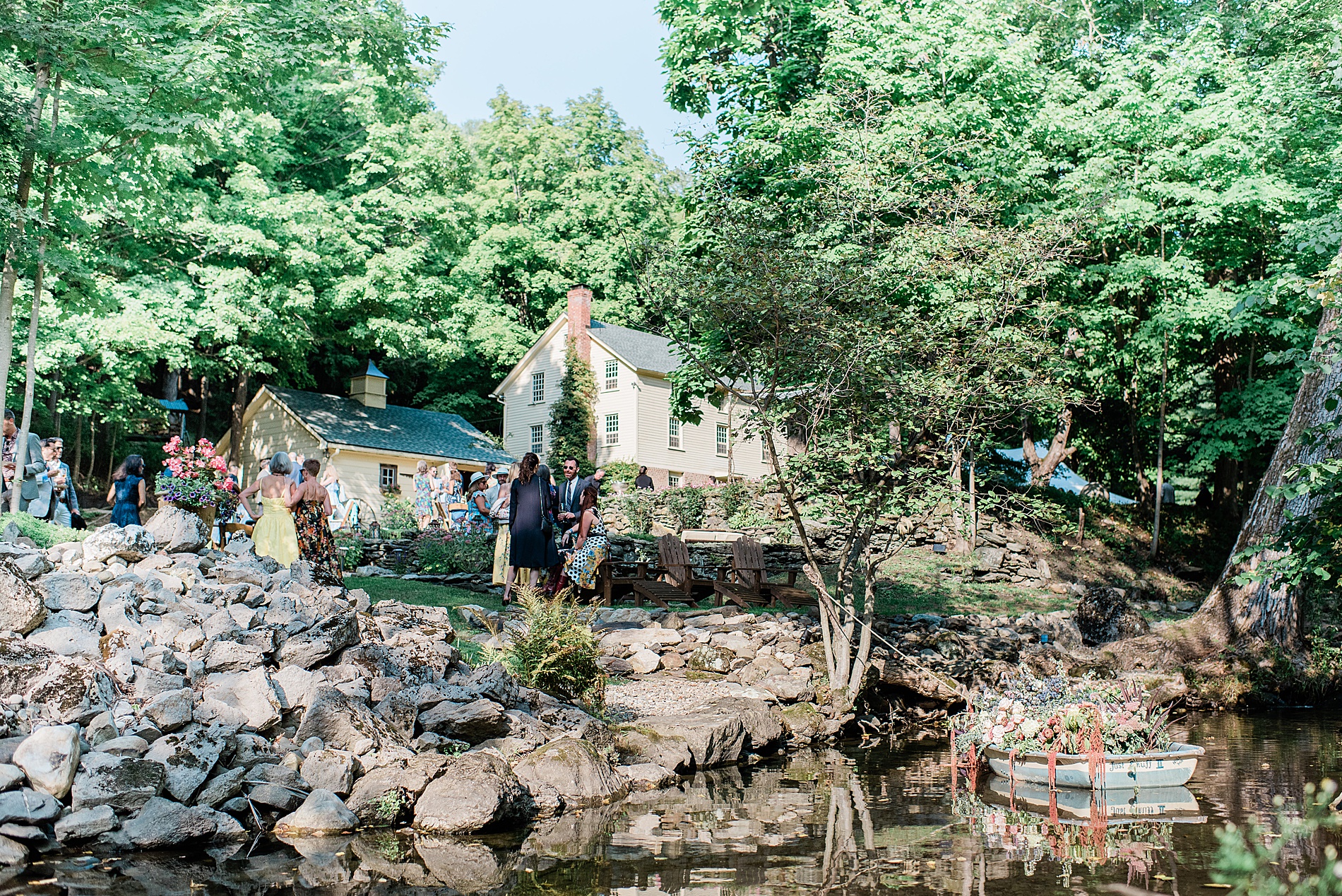 Hudson Valley Wedding at Private Estate on a river
