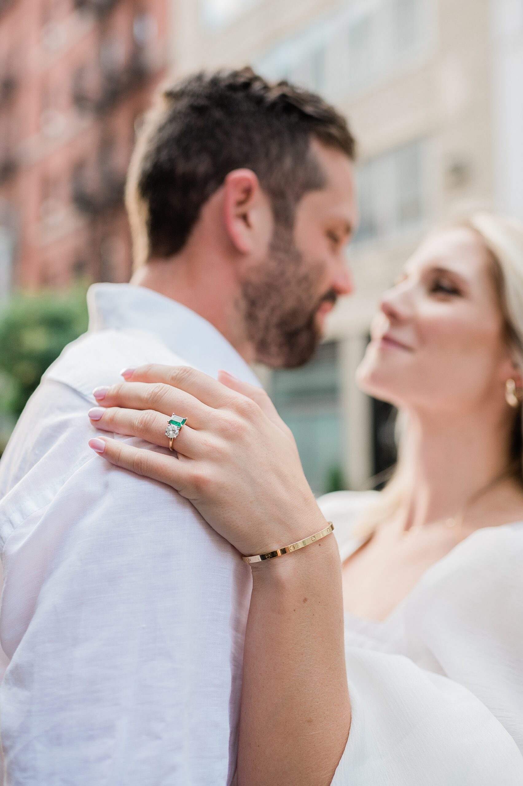Engagement session in Tribeca