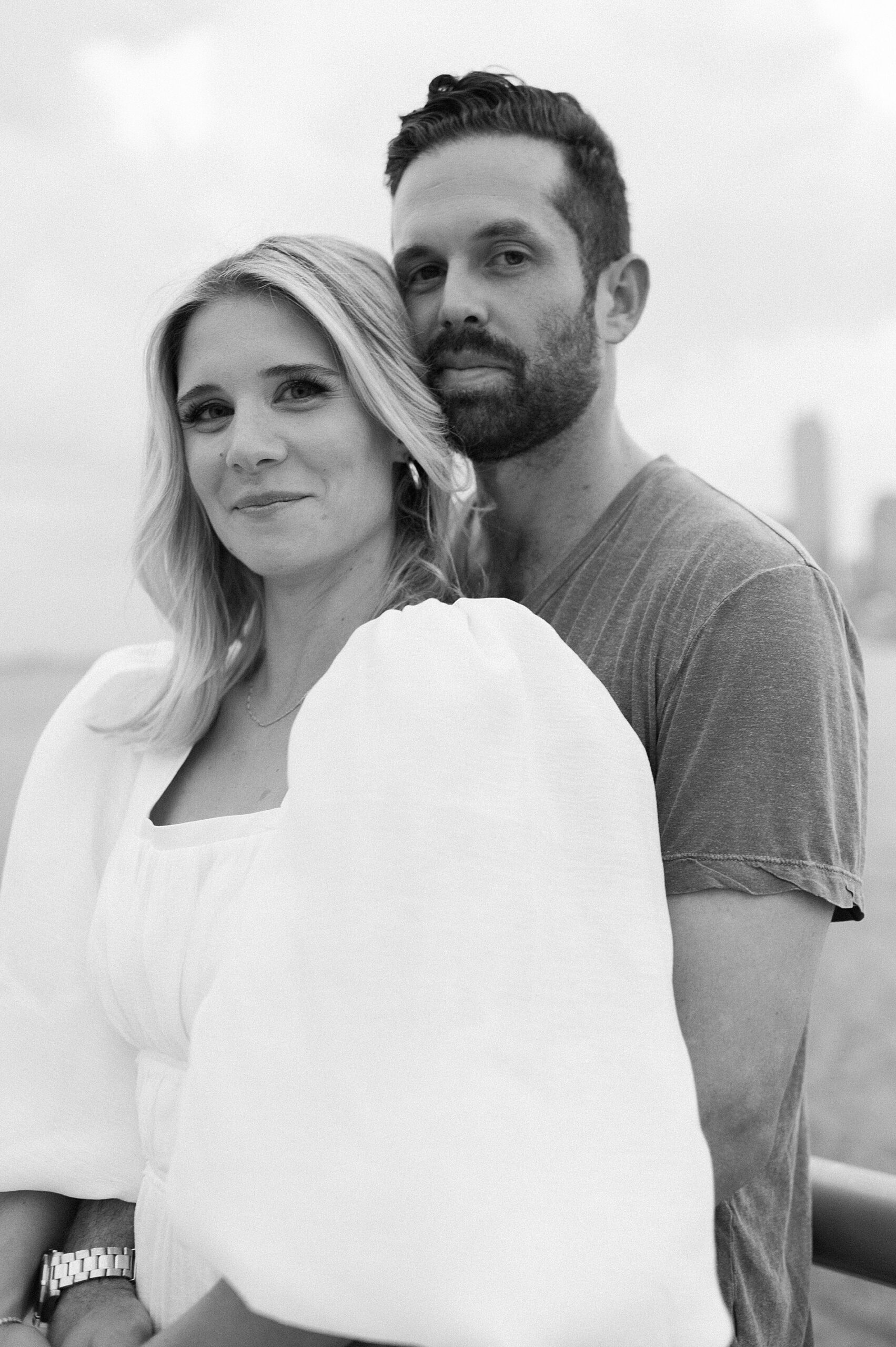 couple photos by the Hudson river