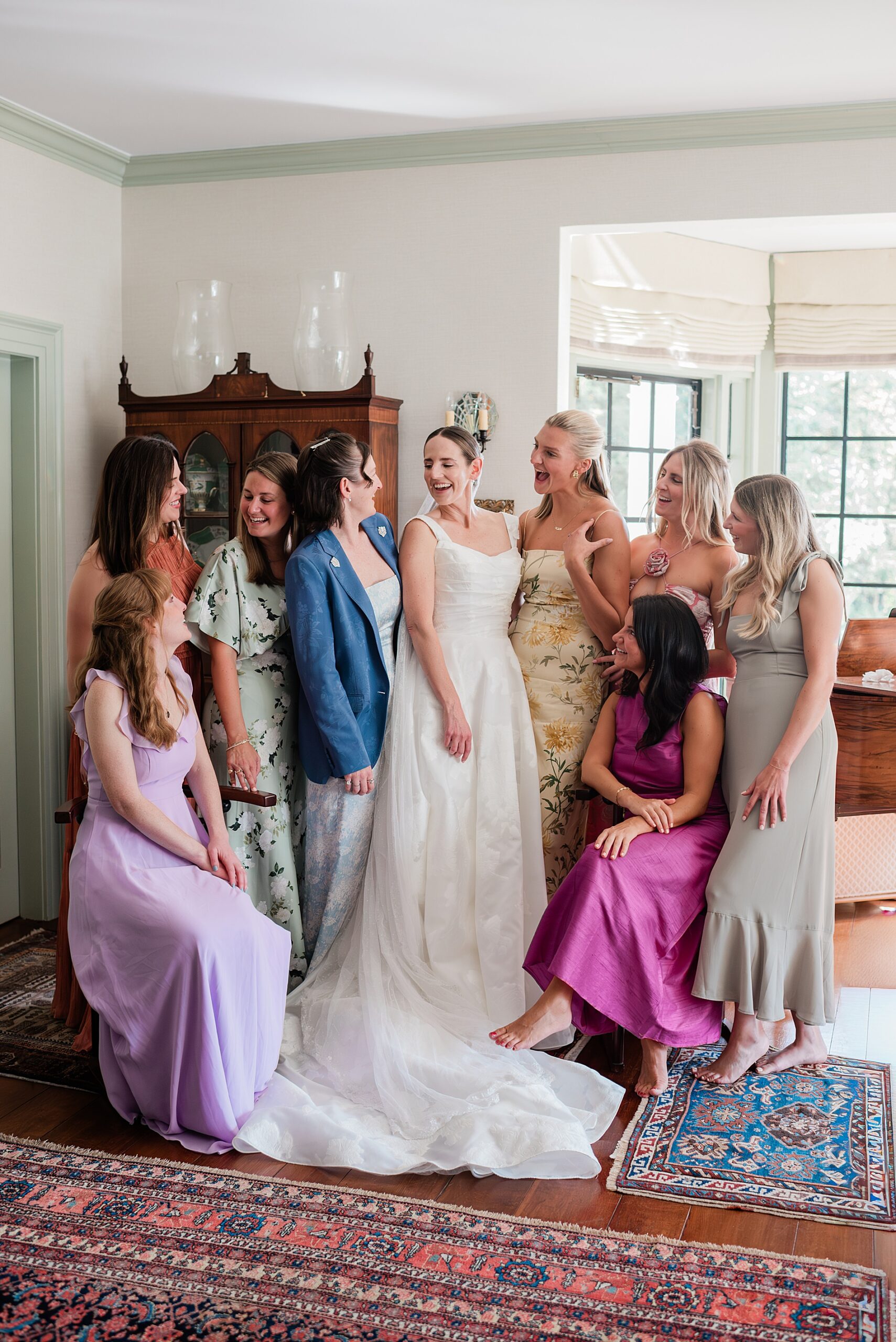 bridal party photos