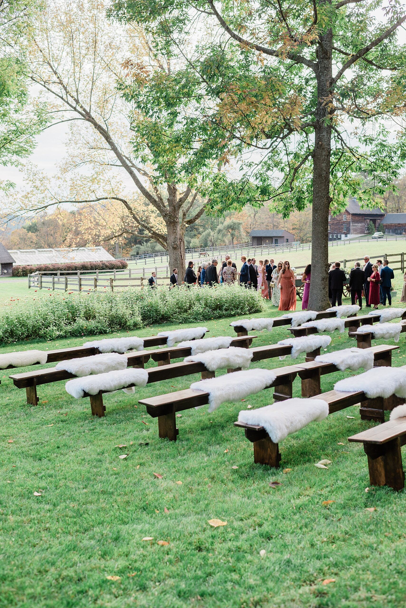 outdoor wedding ceremony
