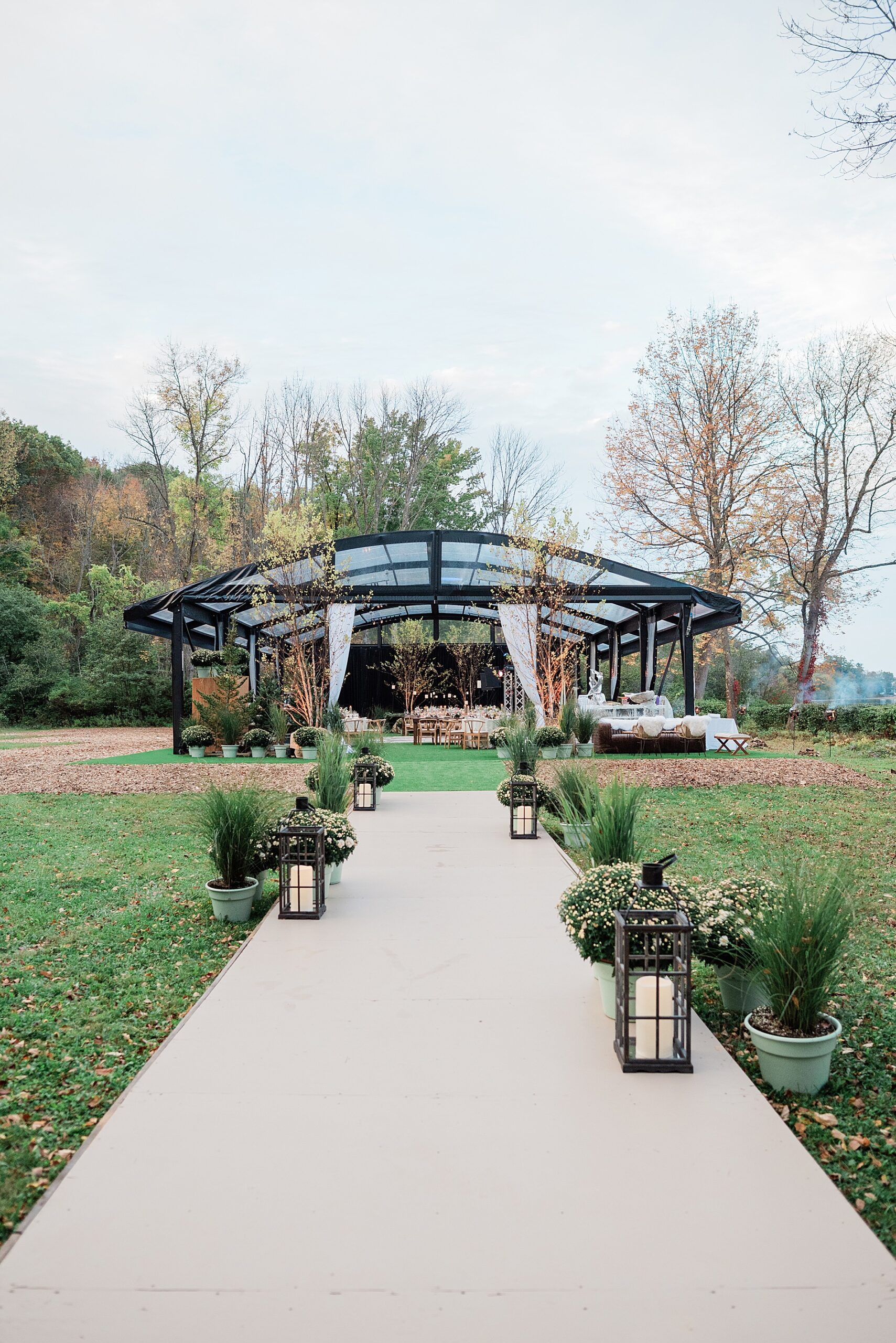 outdoor conservatory tent for reception