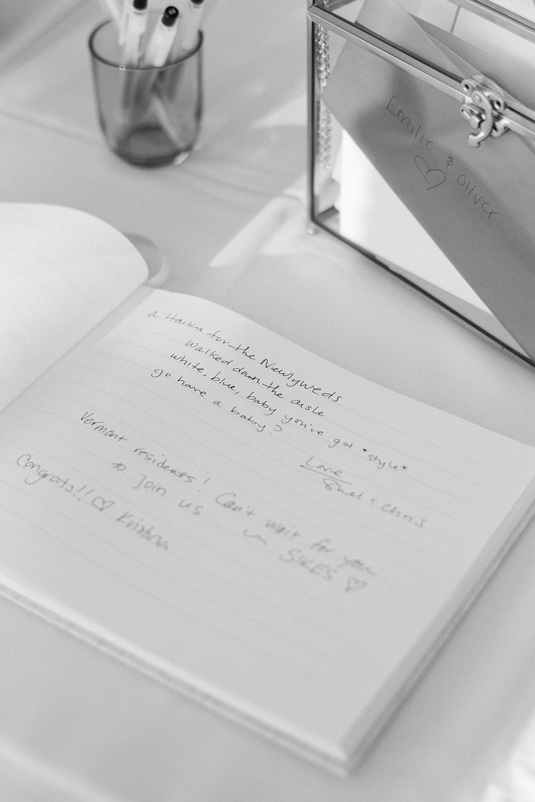 wedding guest book