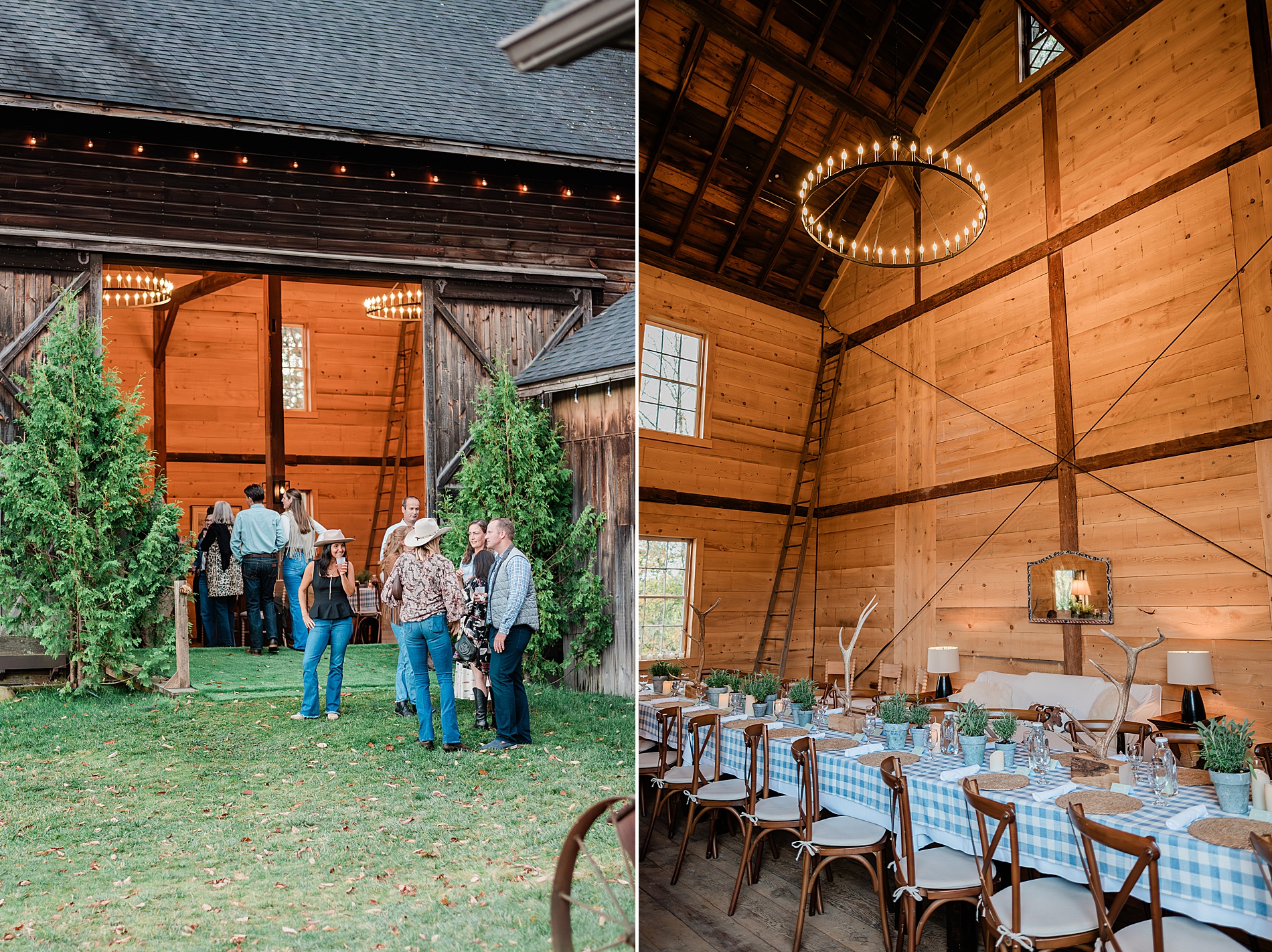 Cooperstown, NY Western Themed Wedding Welcome Party