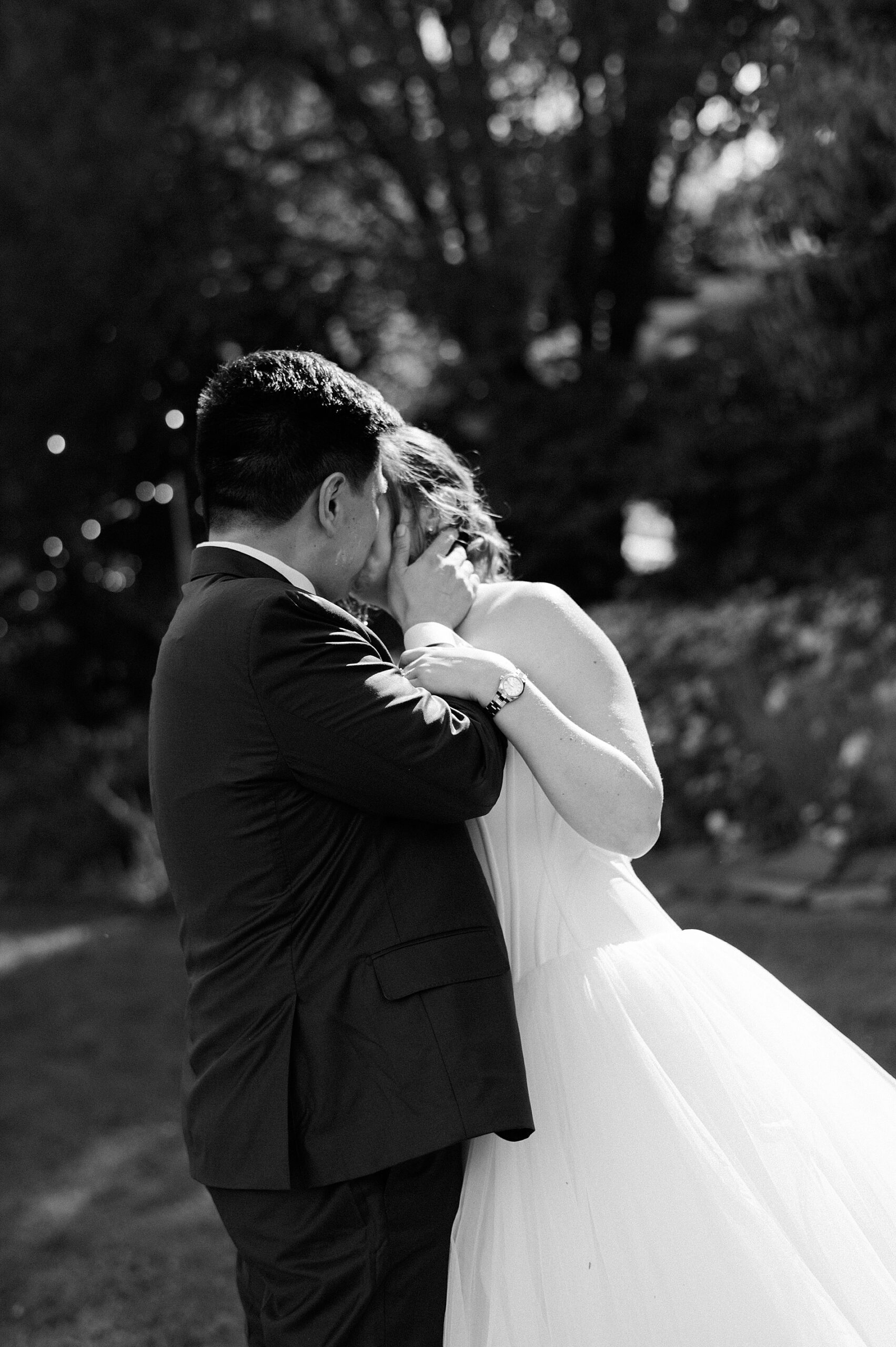 romantic wedding portraits from M&D Farm Garden Wedding in Hudson Valley