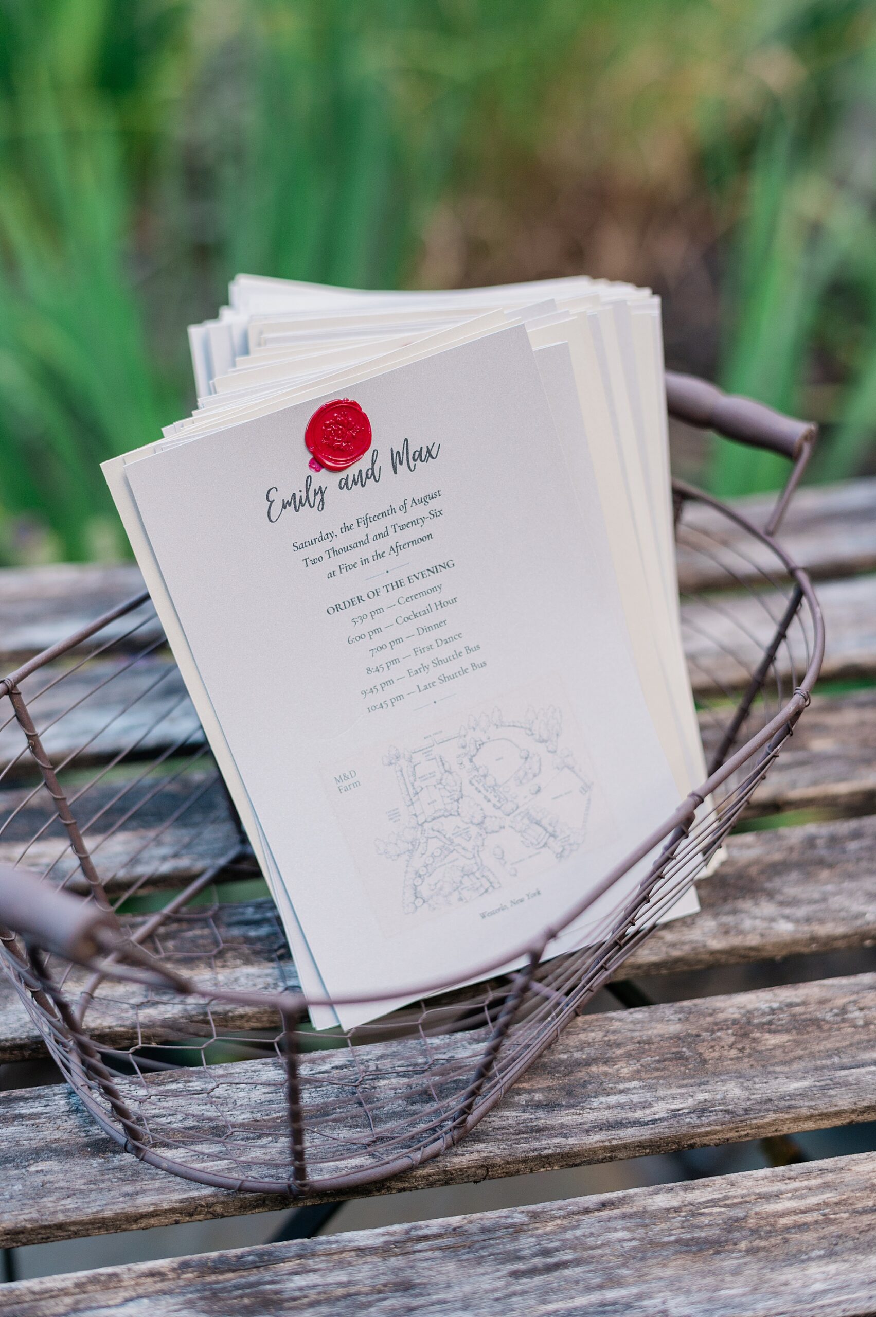 wedding programs