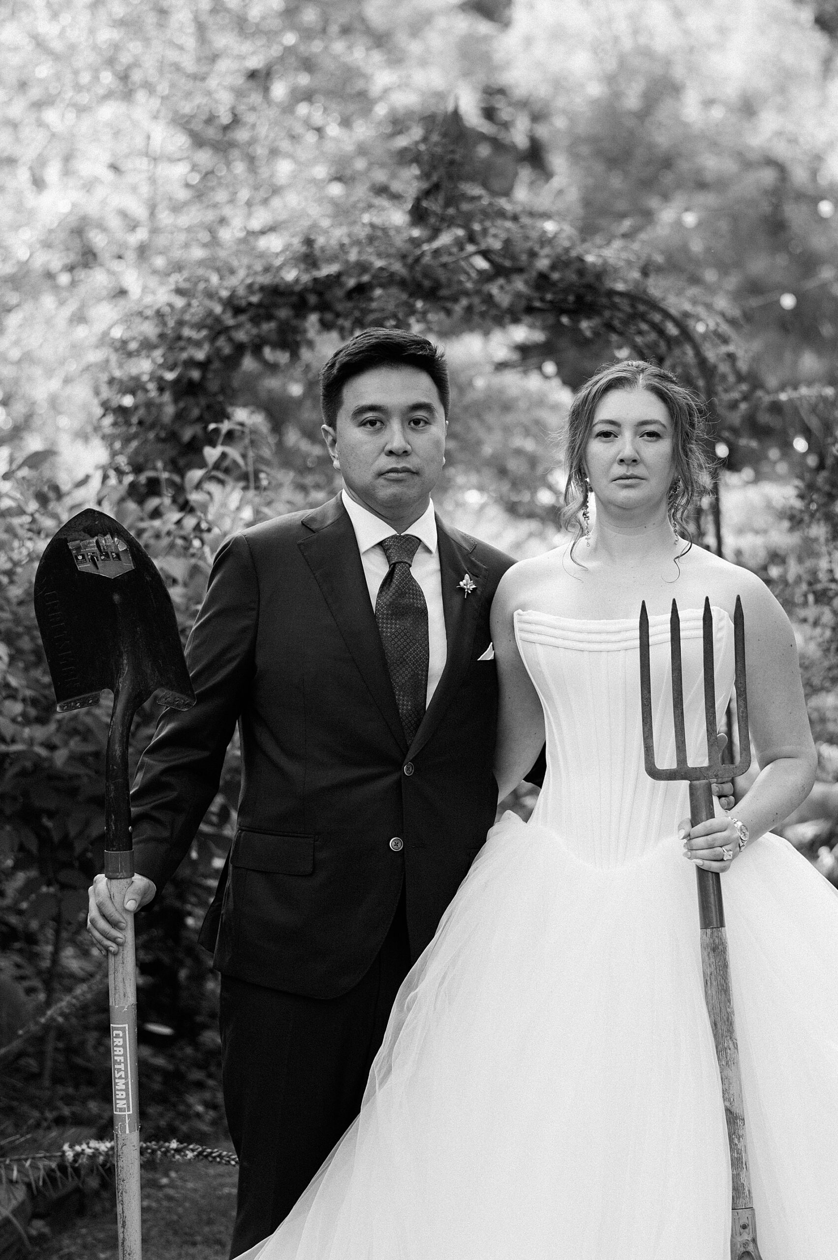classic wedding portaits