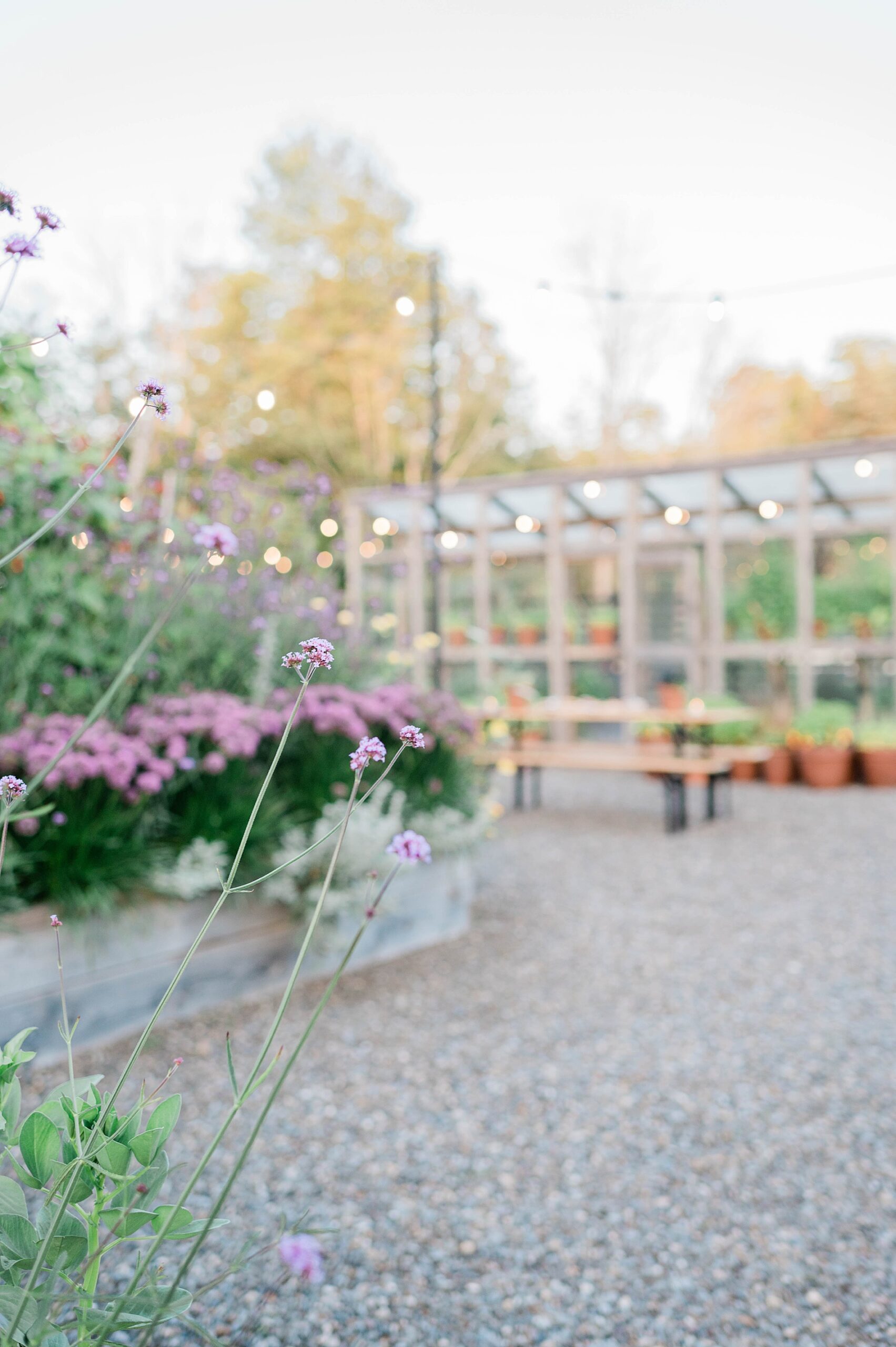 Garden Wedding Welcome Party at Scribner’s Lodge