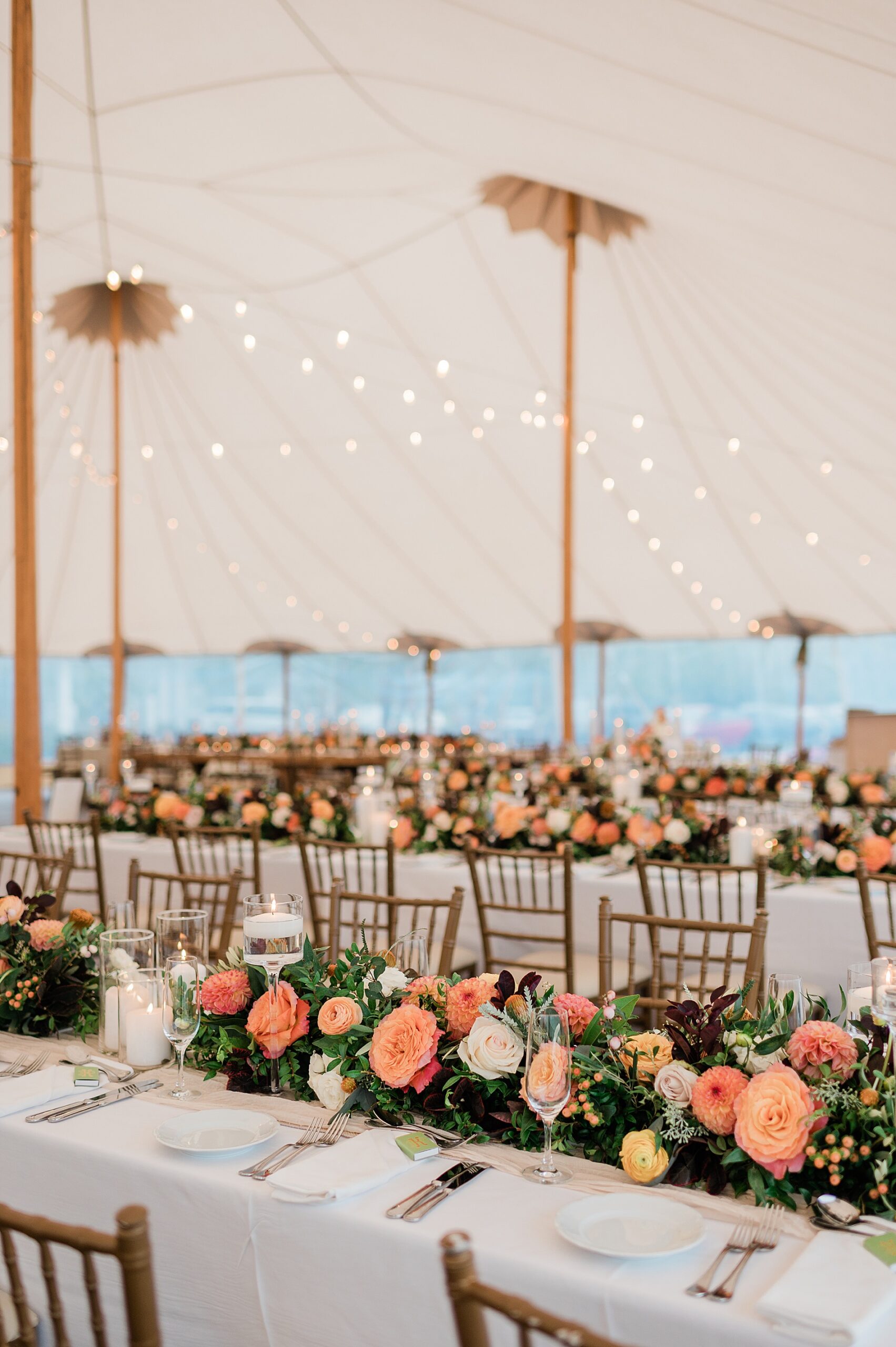 elegant Spring Lake Golf Club Wedding