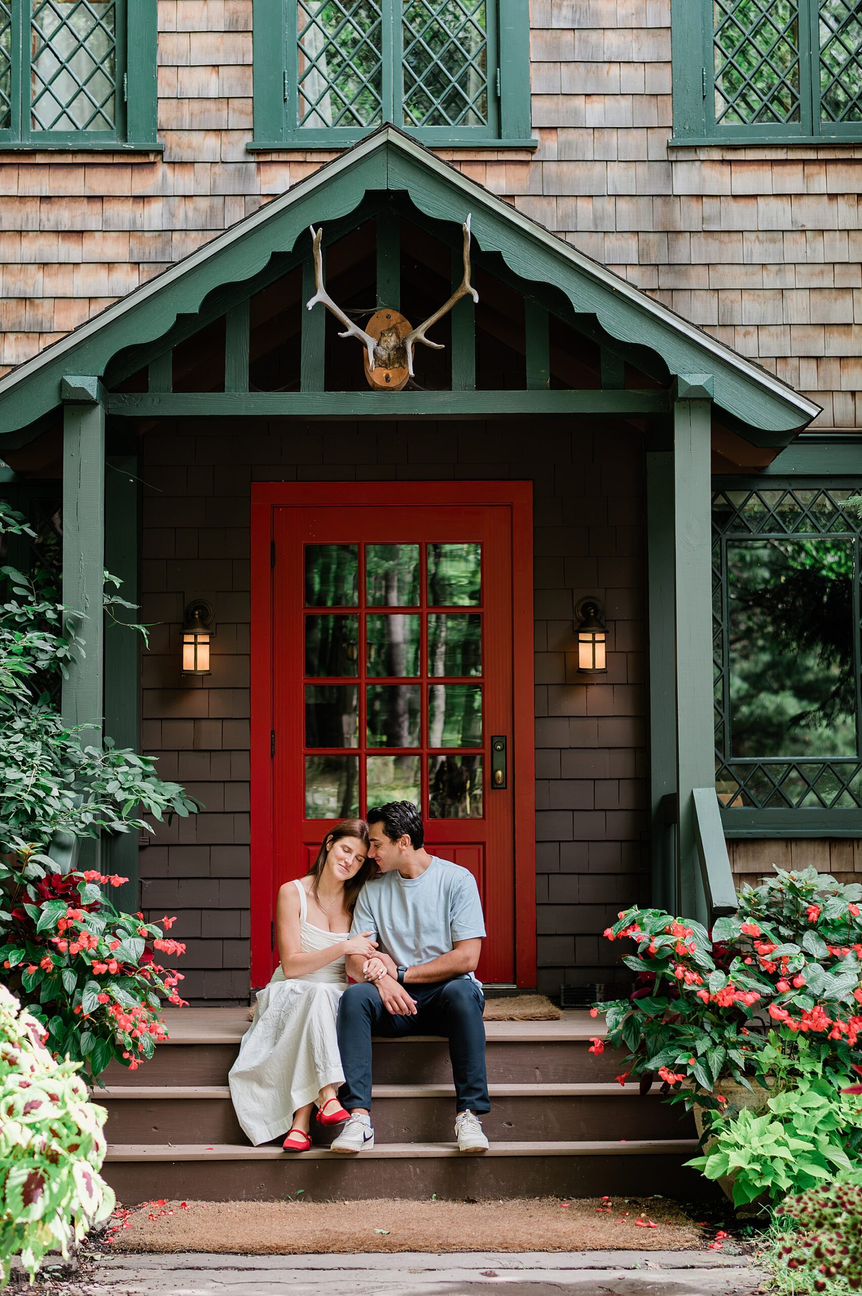 Engagement session at Deer Mountain